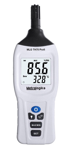 Измеритель влажности и температуры воздуха MLG TH70 Profi