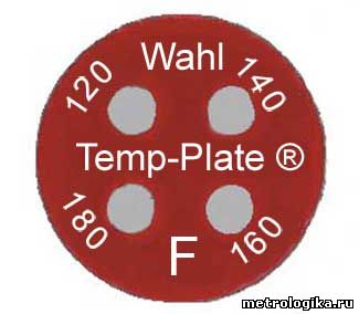 Одноразовый термоиндикатор (индикатор температуры) Wahl Micro Round Four-Position