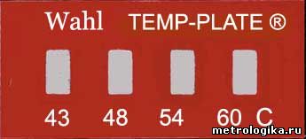 Одноразовый термоиндикатор (индикатор температуры) Wahl Mini Four-Position